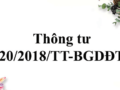 Nội dung thông tư 20/2018/TT-BGDĐT quy định chuẩn nghề nghiệp giáo viên