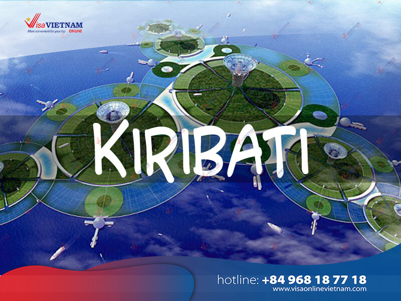 How many ways to get Vietnam visa in Kiribati?