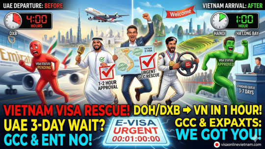EXPRESS VIETNAM E-VISA FOR TRAVELERS IN THE UAE: GET APPROVED IN 1-2 HOURS